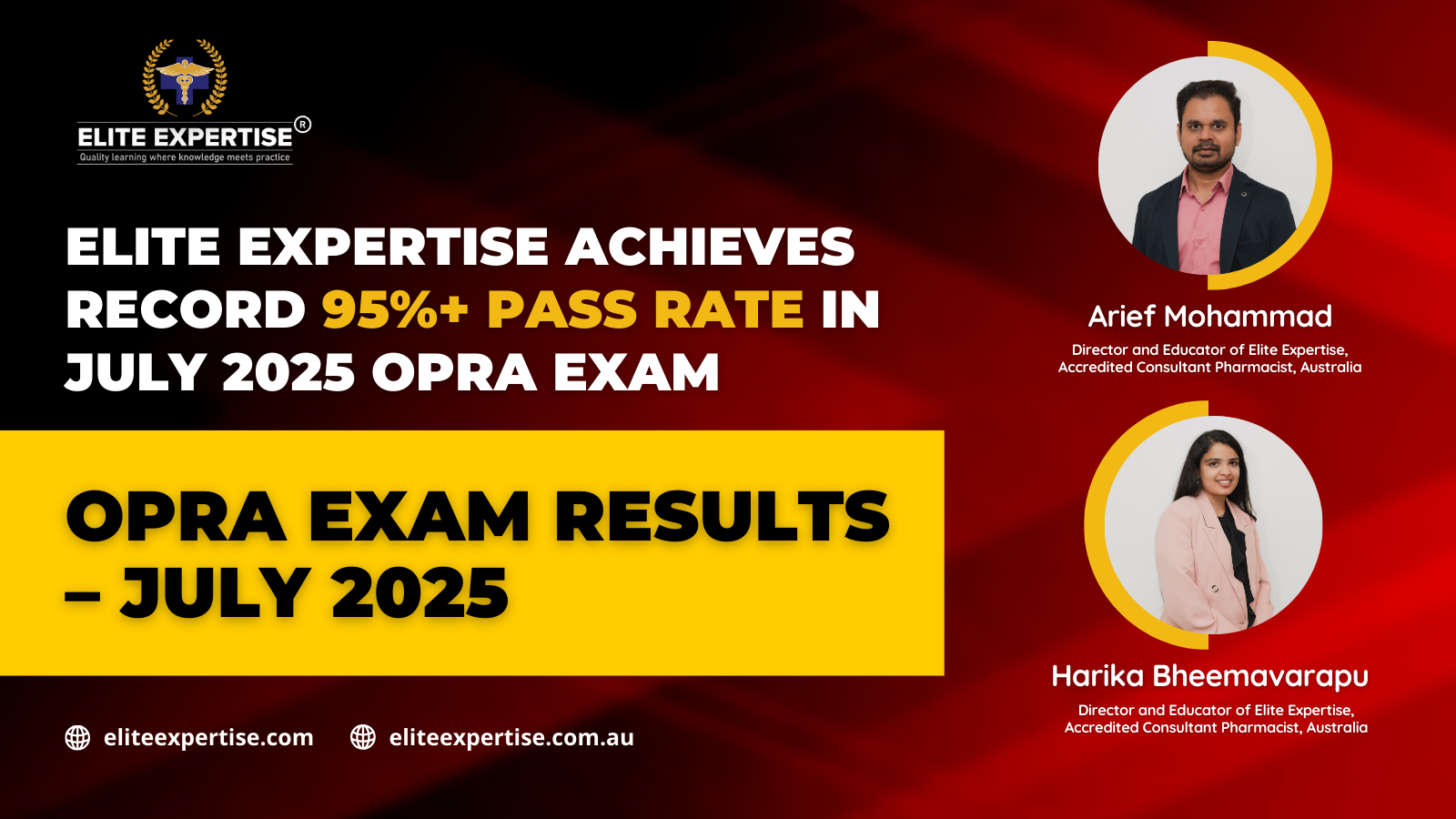 OPRA Exam Results July 2025